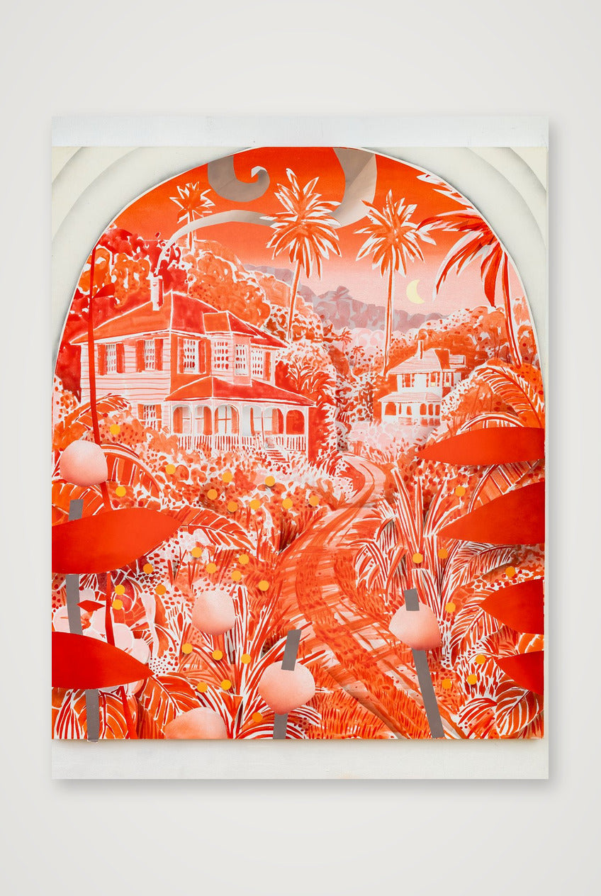 Redder Than The Moon17-4x20-2 (Prepped) — 60×80cm, 24×31" Print only