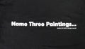Name Three Paintings.... Retro Shirt